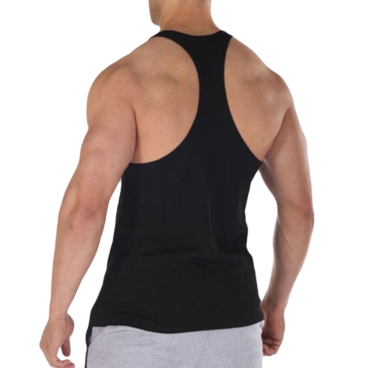 GARSIL - Polera Musculosa Para Hombre 100 Algodon - Camiseta Tipo Gym