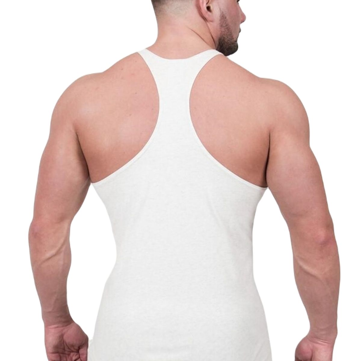 GARSIL - Polera Musculosa Para Hombre 100 Algodon - Camiseta Tipo Gym