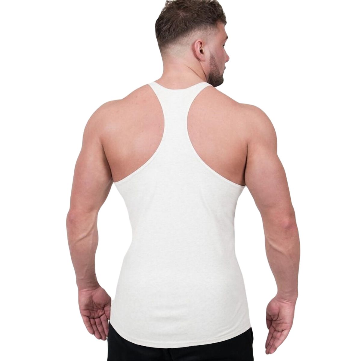 GARSIL - Polera Musculosa Para Hombre 100 Algodon - Camiseta Tipo Gym