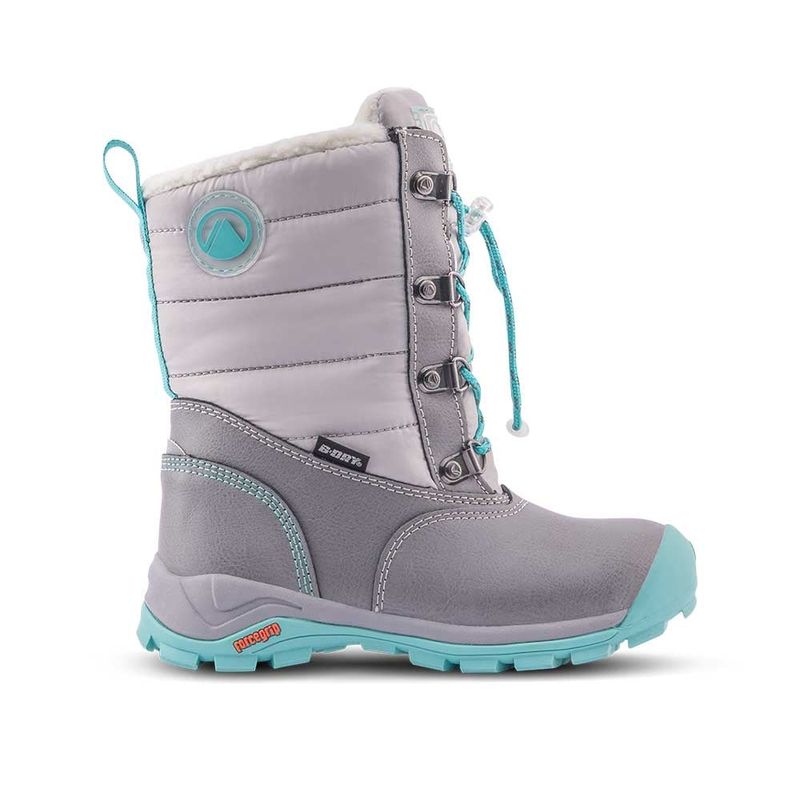 LIPPI - Bota Niña Bewarm Gris / Turquesa Lippi