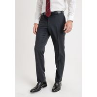 Pantalón Hombre Formal Lana S100'S Liso Regular Mix&Color Marengo