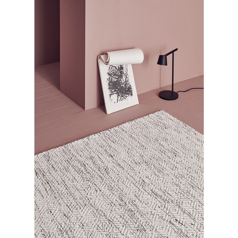 AMERITEX - ALFOMBRA NYOKO WHITE 170240
