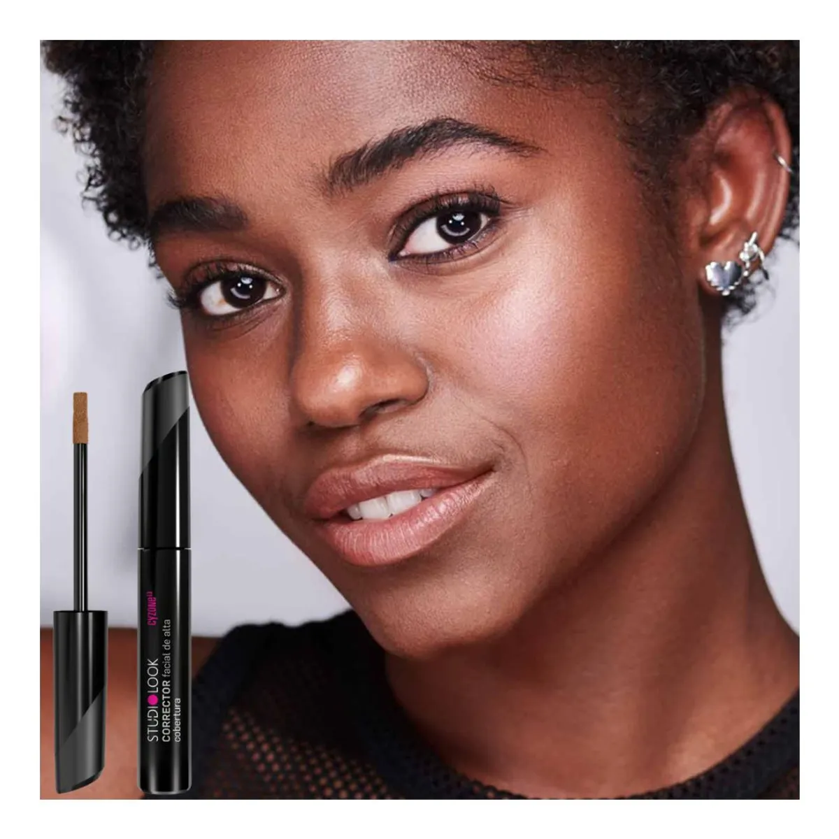 CYZONE - corrector de ojeras studio look de alta cobertura