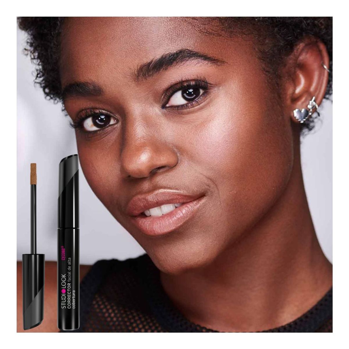 CYZONE - corrector de ojeras studio look de alta cobertura