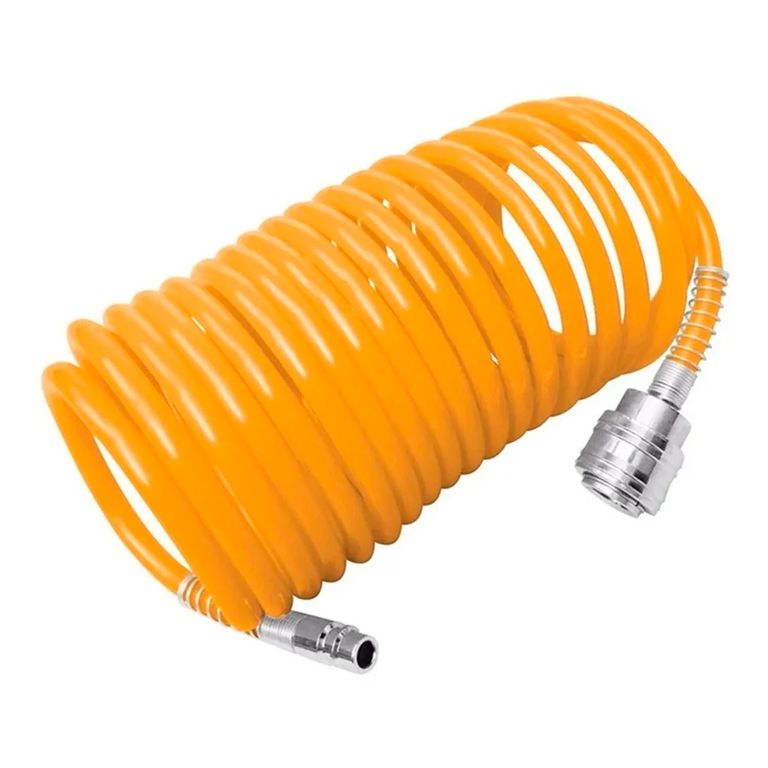 Manguera Espiral Para Compresor De Aire 15mts 12bar