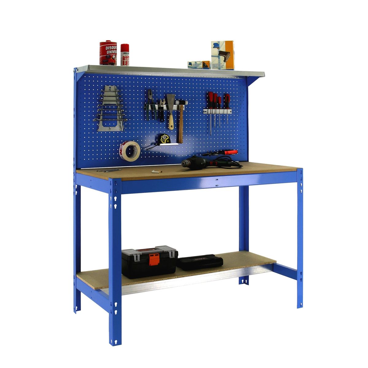 SIMONRACK - Banco Simonwork BT3 900 Azul/Madera Simonrack