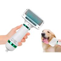 Cepillo Secador Multifuncional Quita Pelos Mascotas Perro Gato Saca Pelusas Rastrillo Desenredante FIGOIMPORT