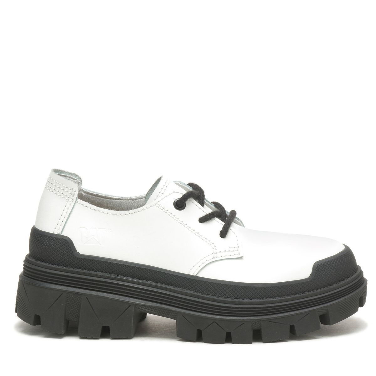CAT - Zapato Mujer Hardwear Oxford Blanco CAT