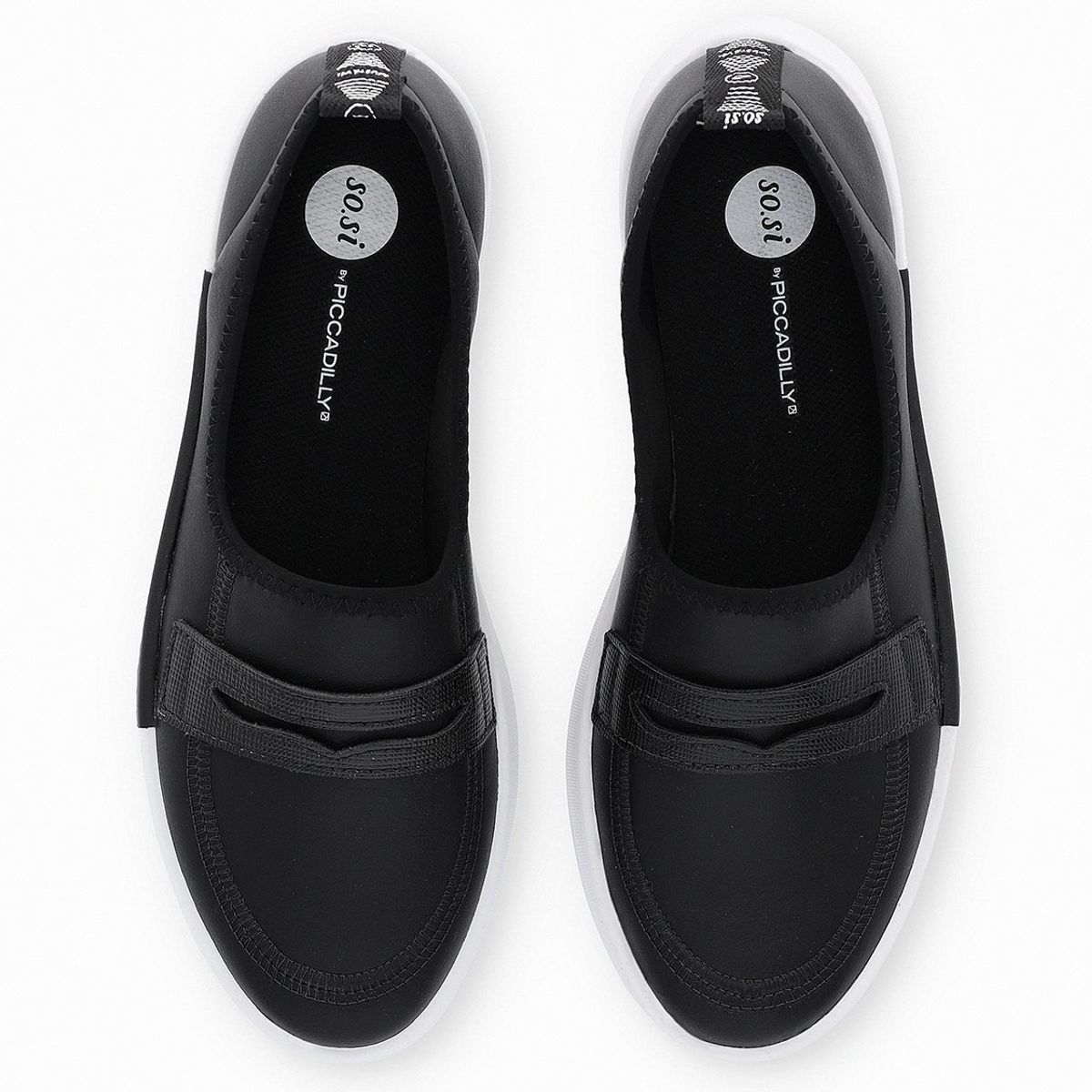 PICCADILLY - Zapatilla Urbana Mujer Negro Roberta Piccadilly