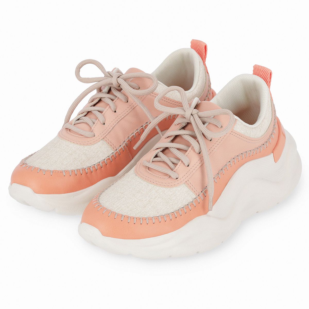 PICCADILLY - Zapatilla Urbana Mujer Salmón Anabella Piccadilly