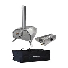 VERSATILE - Horno Pizzero Gas y Leña + Bolso