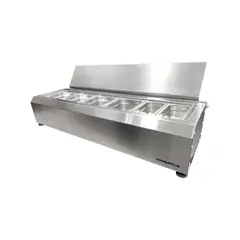 VERSATILE - Salsera 6 estaciones inox