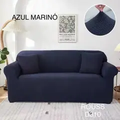 GENERICO - Fundas Sillon Sofa Texturizada Y Elasticadas 3 Cuerpos