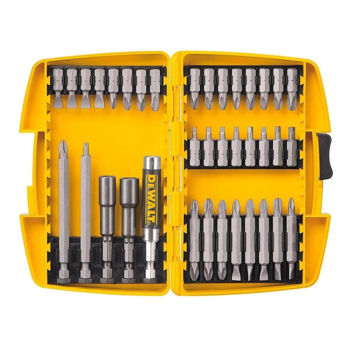 DEWALT - Set De 37 Piezas Con Guía Magnética Dewalt Dw2163