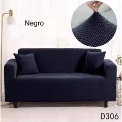 GENERICO - Fundas Sillon Sofa Elasticada Y Texturizadas 2 Cuerpos