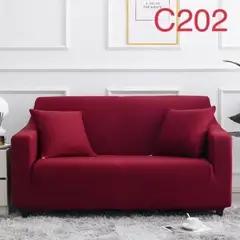 GENERICO - Fundas Sillón Sofá Elasticada 2 Cuerpos