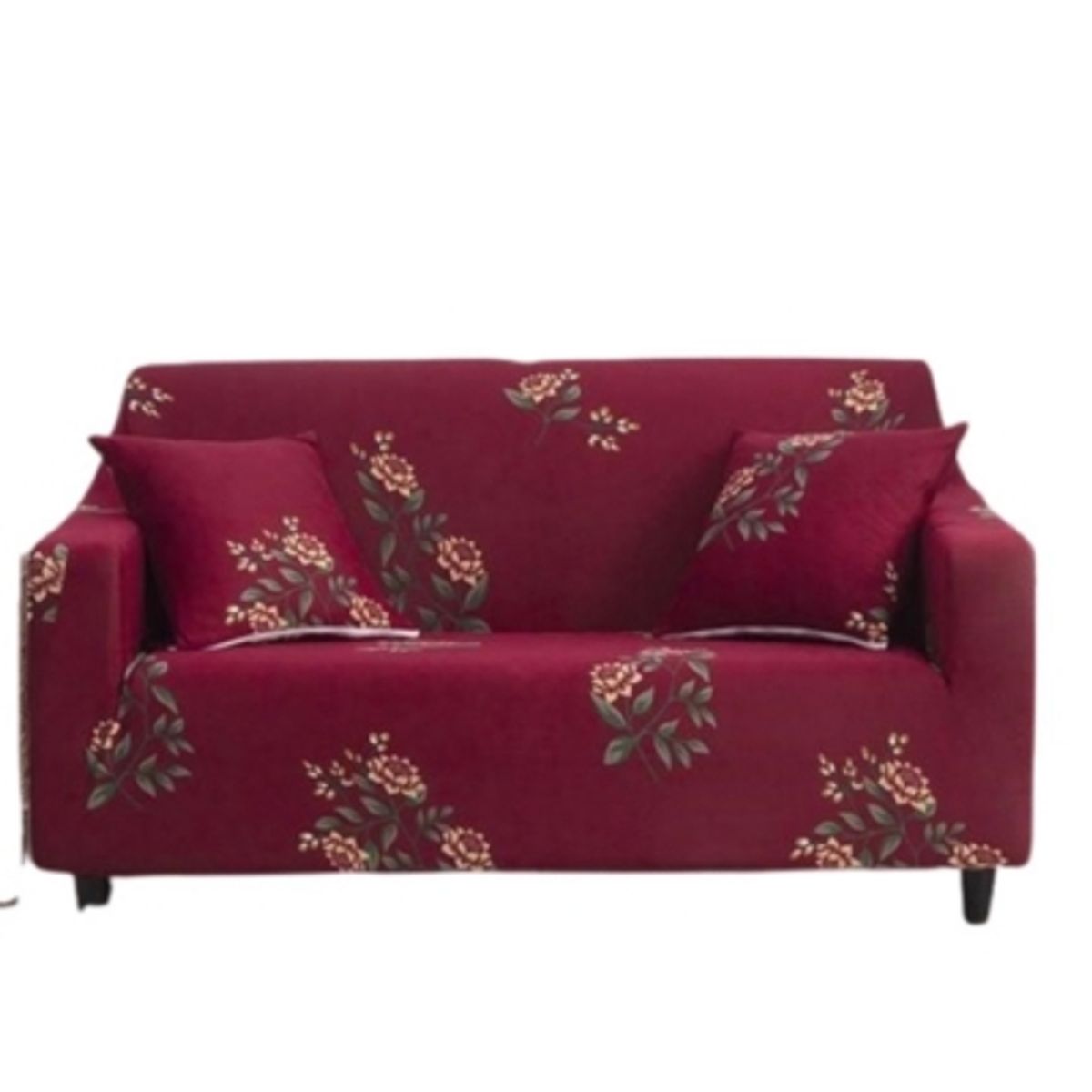 GENERICO - Fundas Sillón Sofá Elasticada 2 Cuerpos