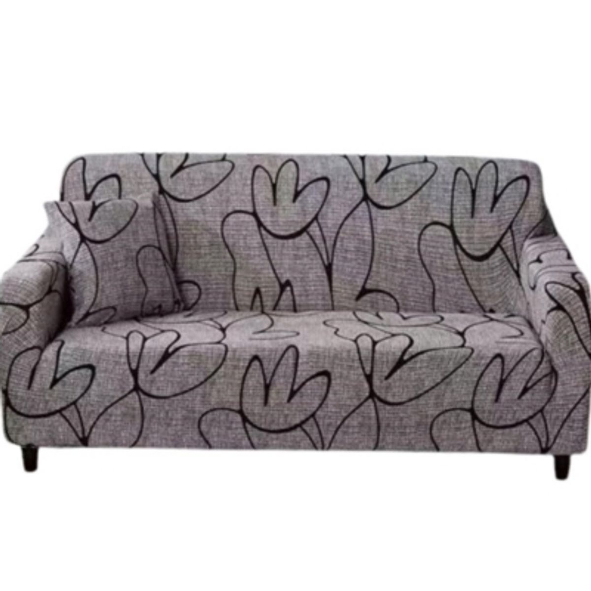 GENERICO - Fundas Sillón Sofá Elasticada 2 Cuerpos