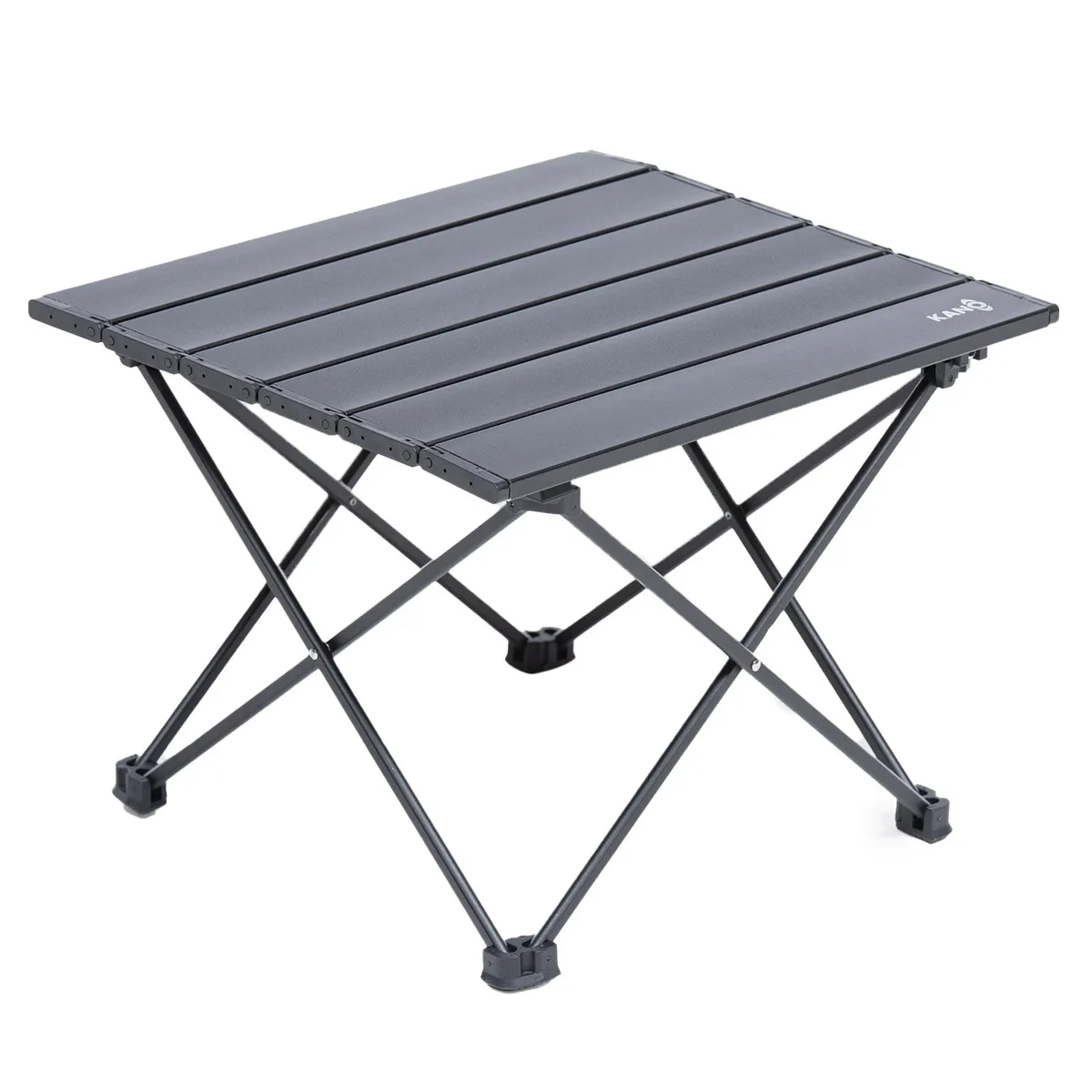 KANO - Mesa Plegable Ultraliviana Para Camping Negro Kano