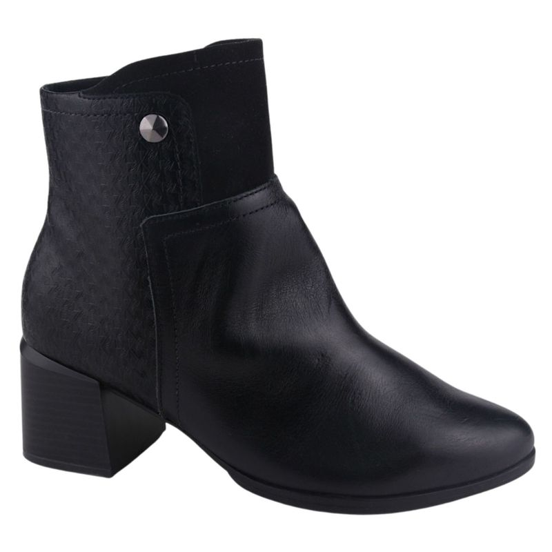 COMFORTFLEX - Botin Mujer Negro Casual Comfortflex 2298302