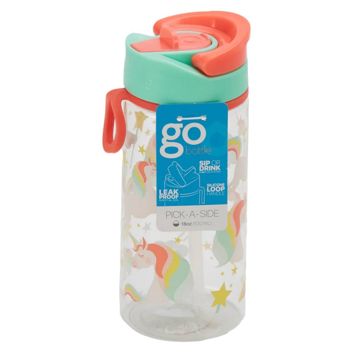 GENERICO - Botella unicornio 530 cc goodcook