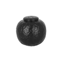 RAK PORCELAIN - SET DE 24 SALERO PORCELANA NEGRO ROCK RAK