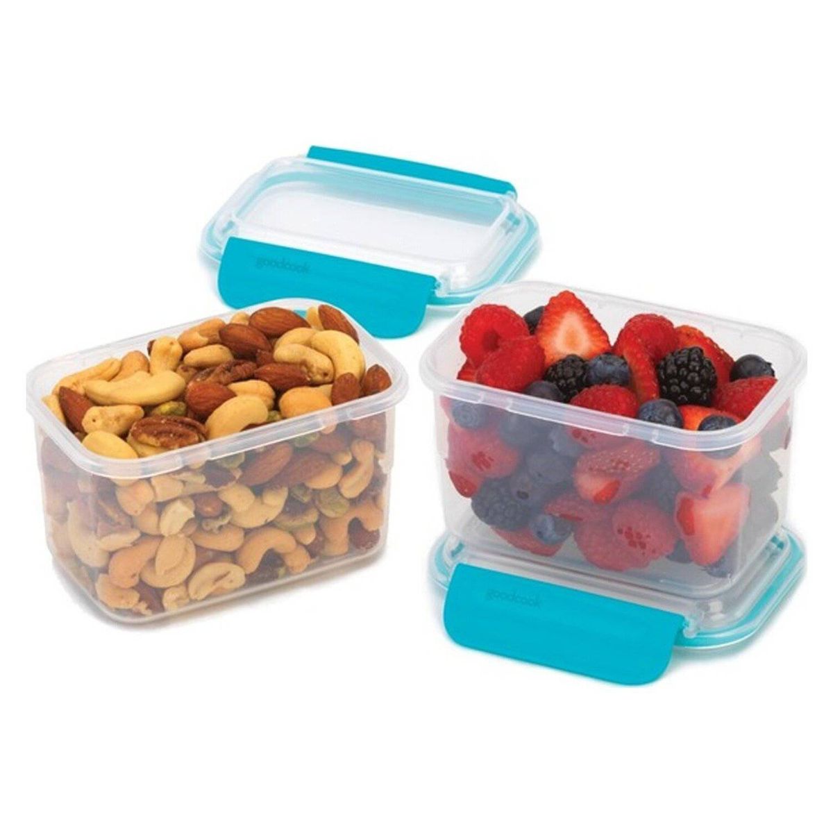 GENERICO - Set 2 contenedores tapa clip goodcook