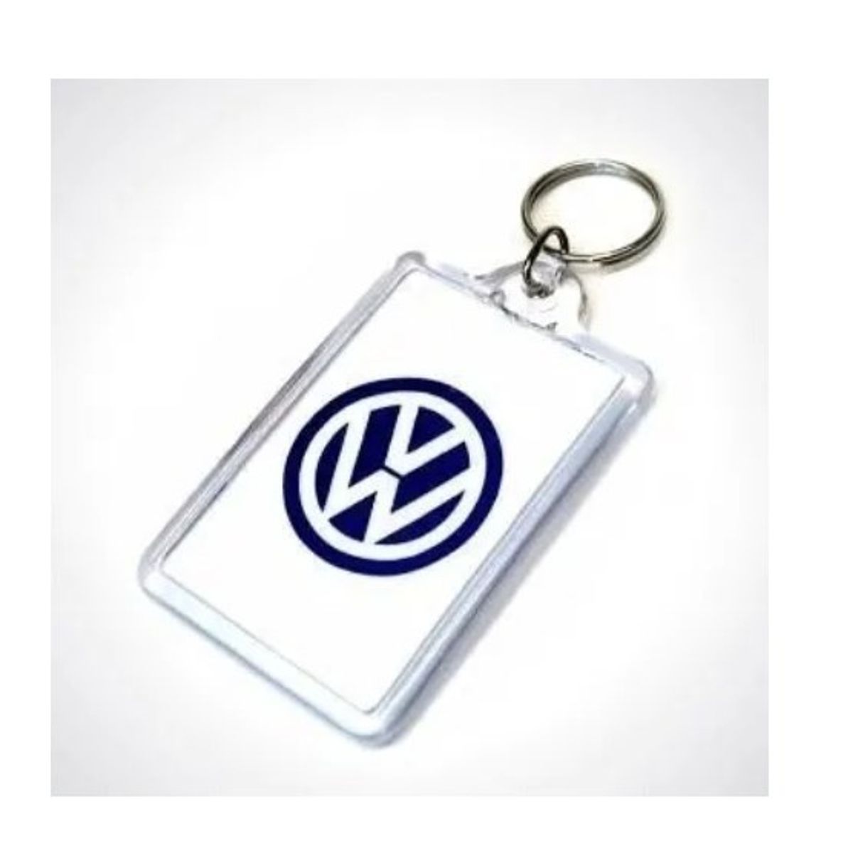 GENERICO - Pack 10 Llaveros Acrílico Rectangular Portafoto Publicitario