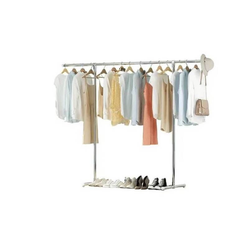 GENERICO - Tendedero De Ropa Simple Perchero Colgador Plegable Movil