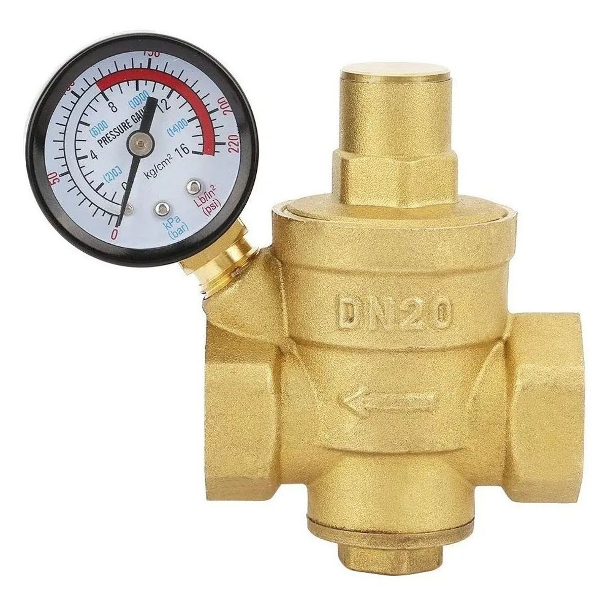 KUANGYE - Válvula Reguladora Reductora Presión De Agua 34 Dn20 Pn16