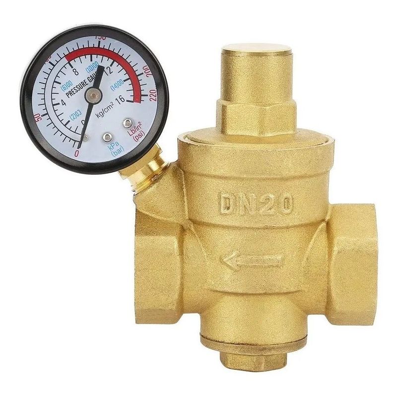KUANGYE - Válvula Reguladora Reductora Presión De Agua 34 Dn20 Pn16