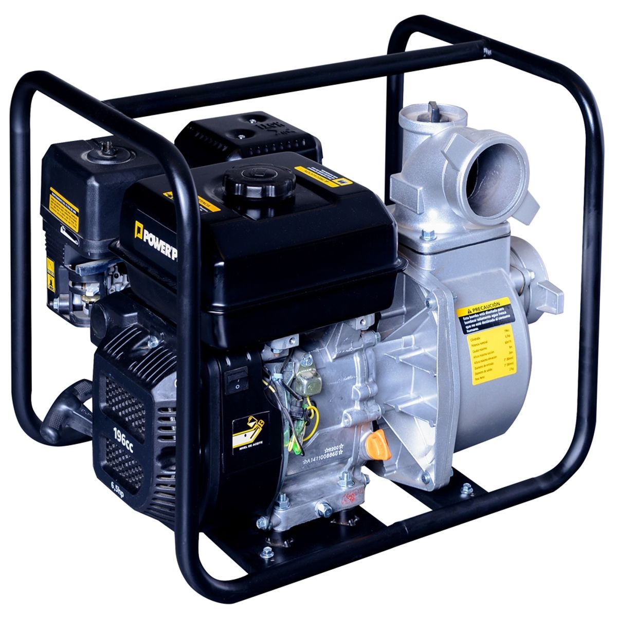 POWER PRO - Motobomba 3"  a gasolina 5,4 HP