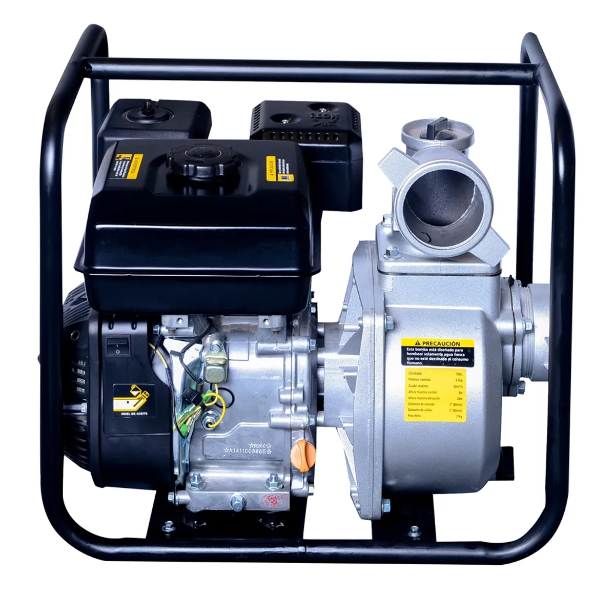 POWER PRO - Motobomba 3"  a gasolina 5,4 HP