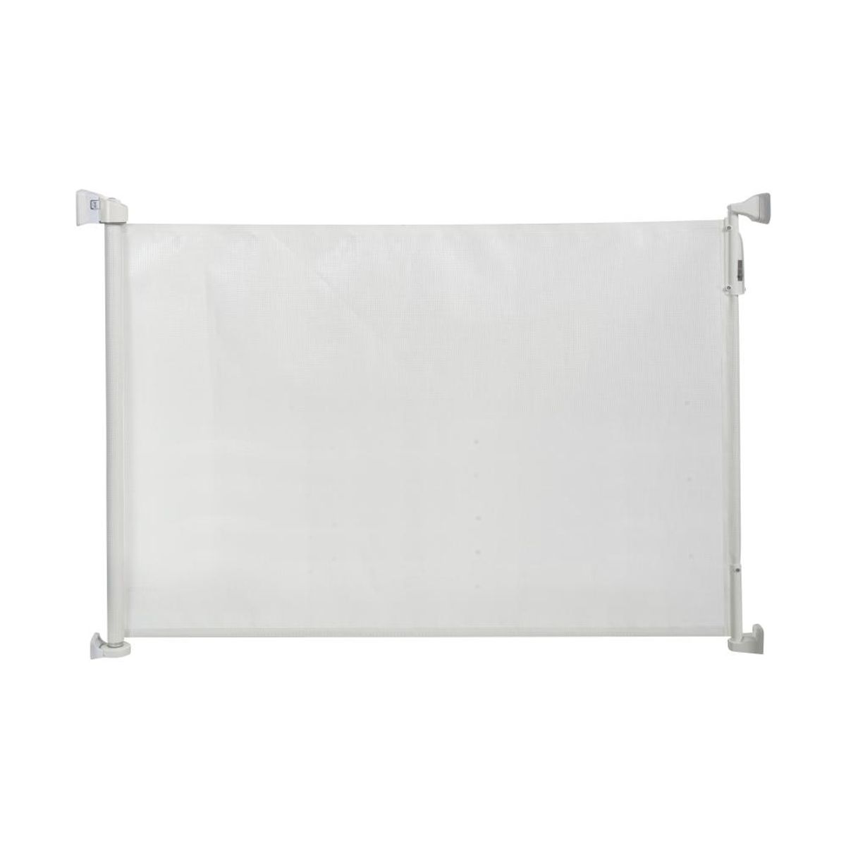 KIDCO - Puerta de Seguridad Retractil (ancho hasta 140cm) - Blanco