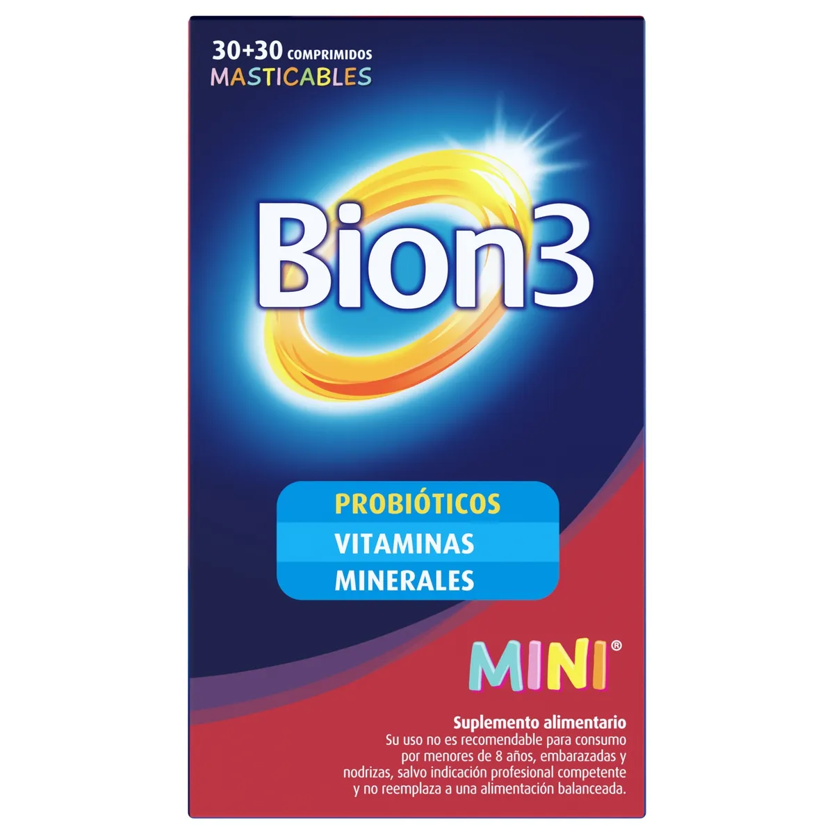 BION - Pack 60 Bion 3 Mini Comprimidos Masticables