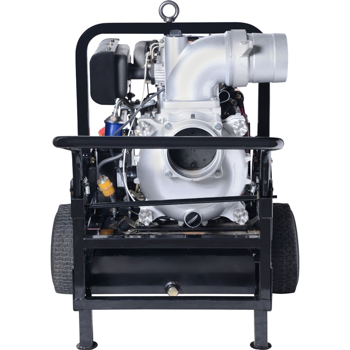 POWER PRO - Motobomba 6" diésel 16,8 HP partida eléctrica