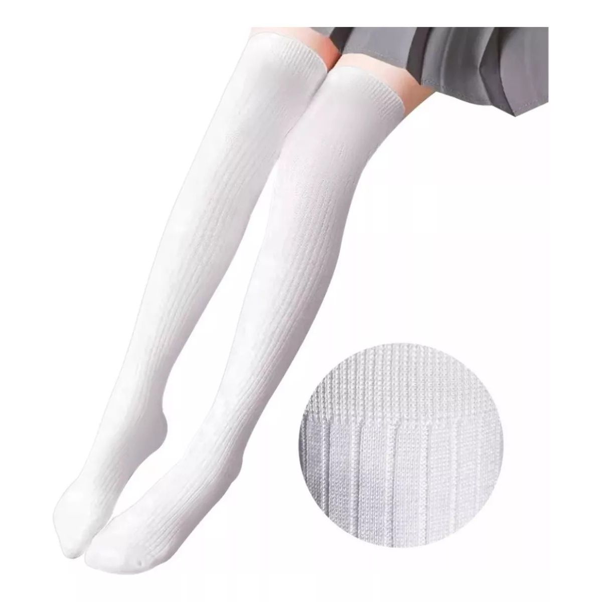 EVERSO - Pack 6 pares de calcetas Largas Bucaneras Escolares