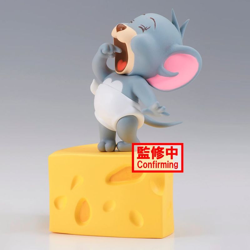 BANPRESTO - BANDAI FIGURA COLECCIONABLE TOM JERRY I LOVE CHEESE B TUFFY