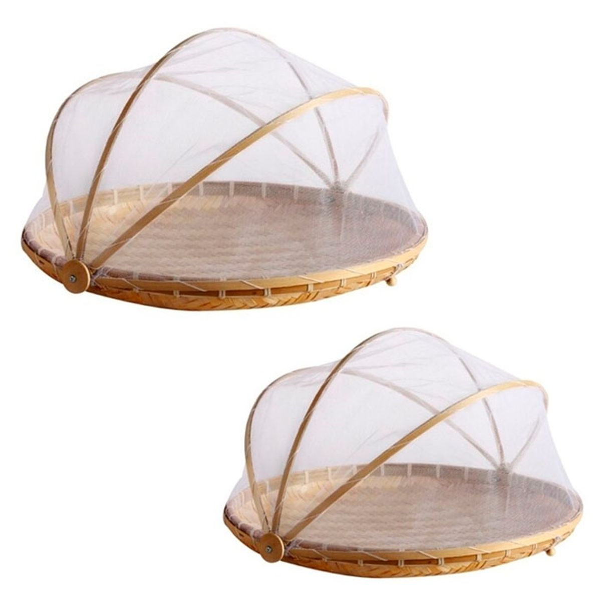 BRIC - Cesta o Panera con tul set de 2.