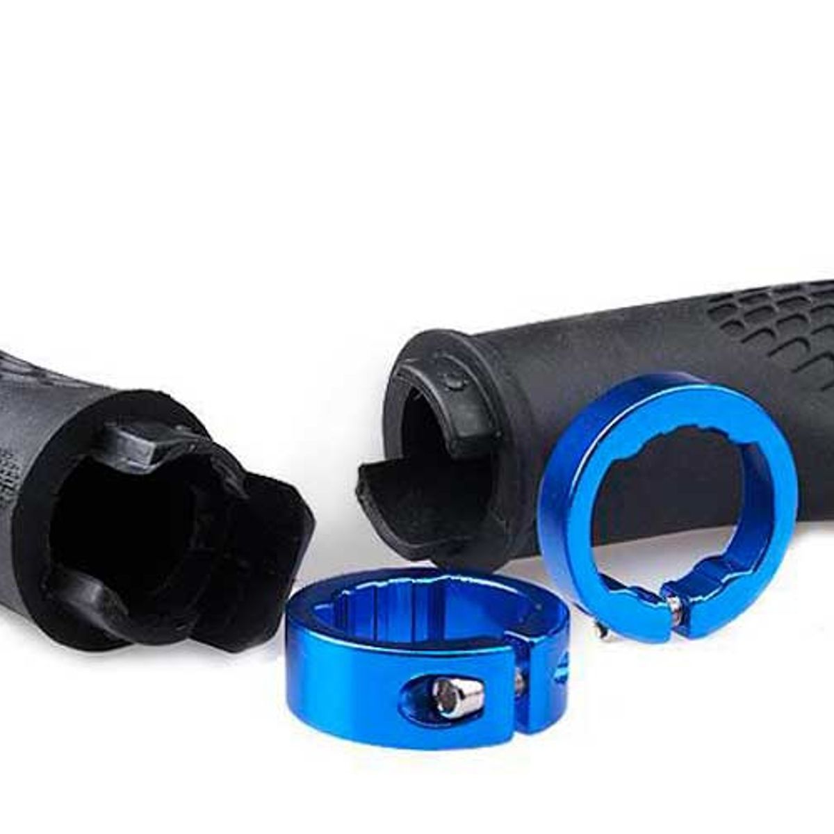 DEFENSOR FOREVER - Puños Antideslizantes Para Bicicletas Blanco