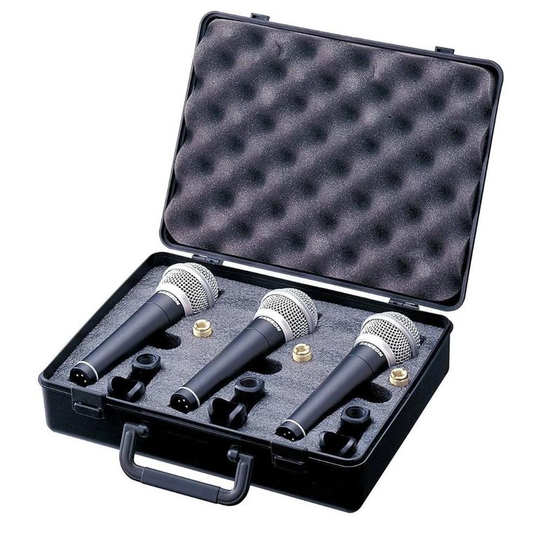 Pack Microfono Dinamicos R21 Set 3