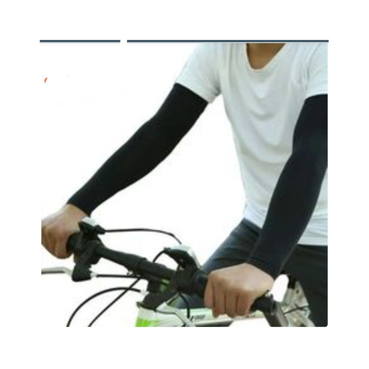 GENERICO - Mangas deportivas para brazos con protección UV 2 unid