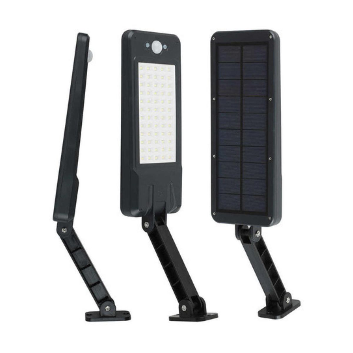 SOHOGAR - Foco led solar para exteriores con control remoto - negro