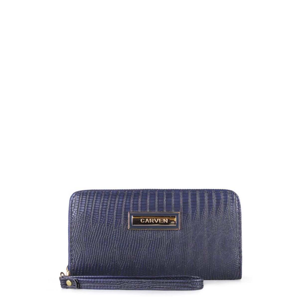 CARVEN - BBilletera de mujer fresia azul Carven Paris
