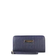 CARVEN - BBilletera de mujer fresia azul Paris