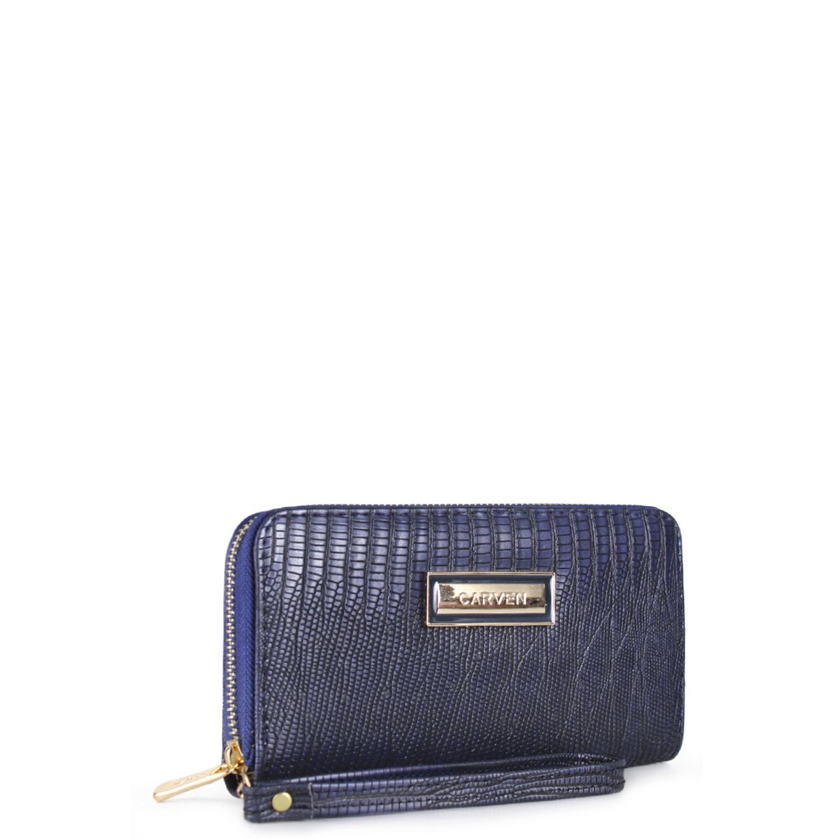 CARVEN - BBilletera de mujer fresia azul Carven Paris