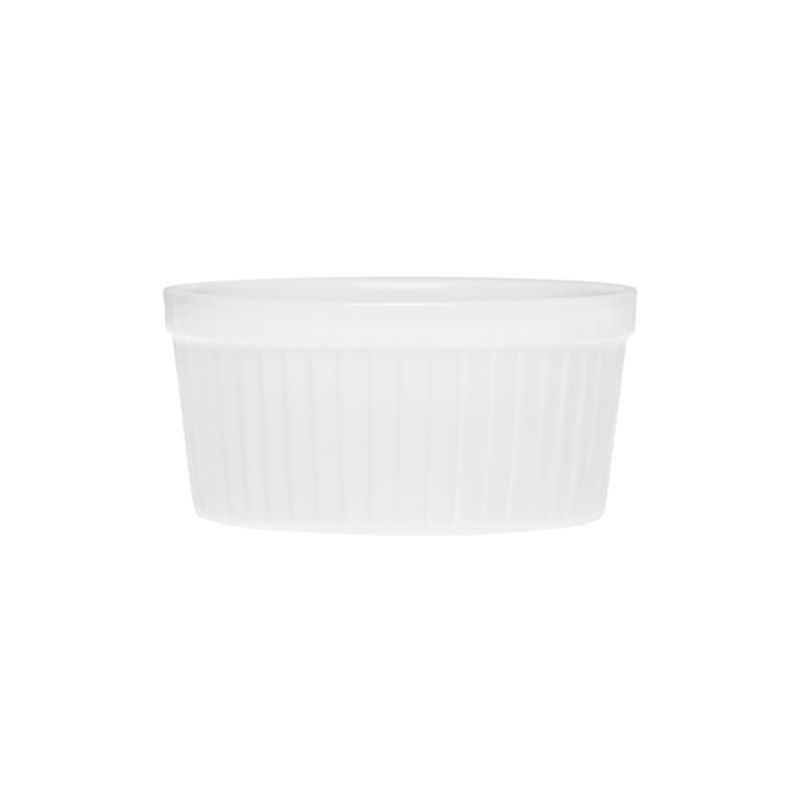 STAR FINE PORCELAIN - SET DE 24 POCILLOS PARA SOUFLE BLANCOS 11,5 CM STAR STAR FINE PORCELAIN
