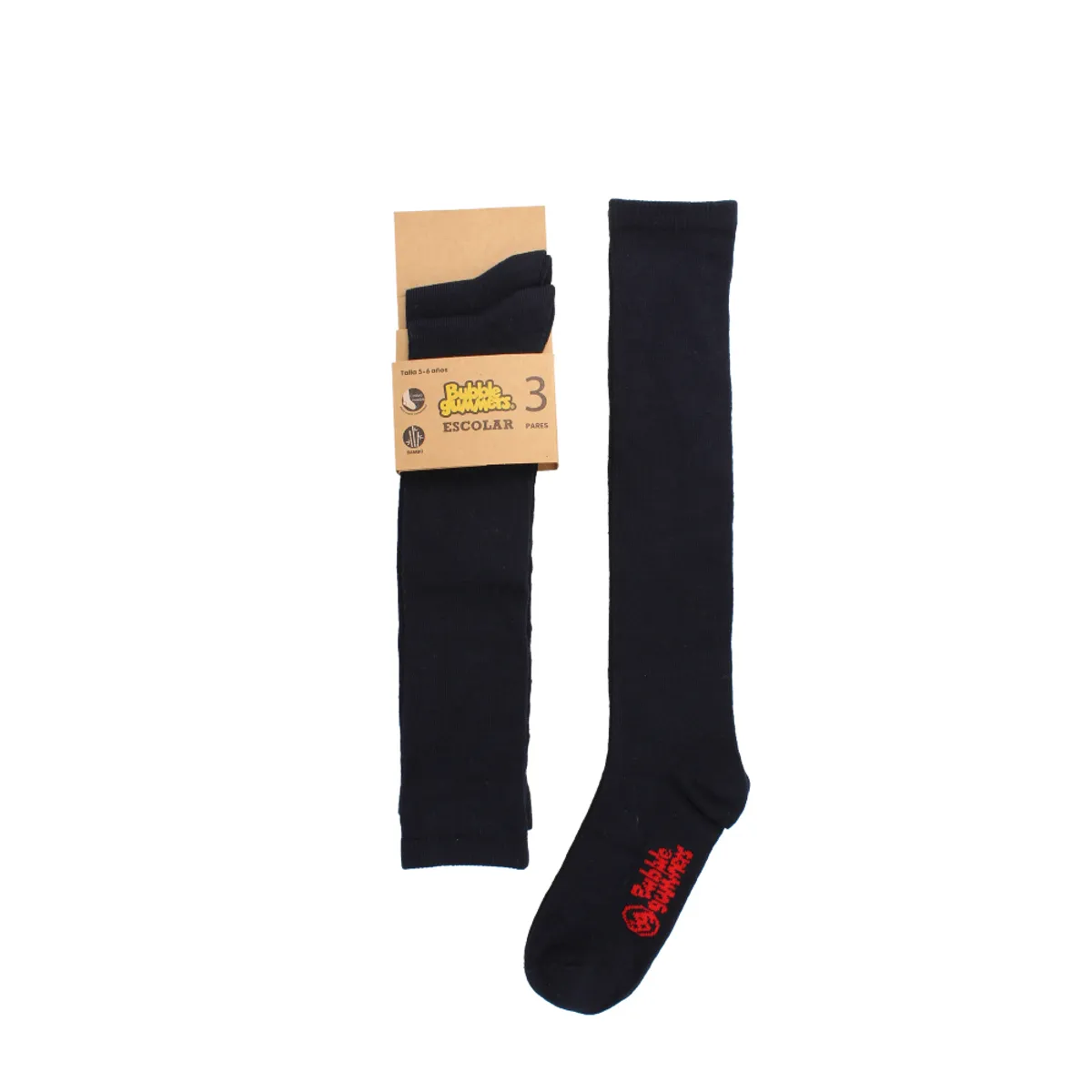 BUBBLE GUMMERS - CALCETIN ESCOLAR NIÑA BUBBLEGUMMERS ESCOLAR AZUL OSCURO