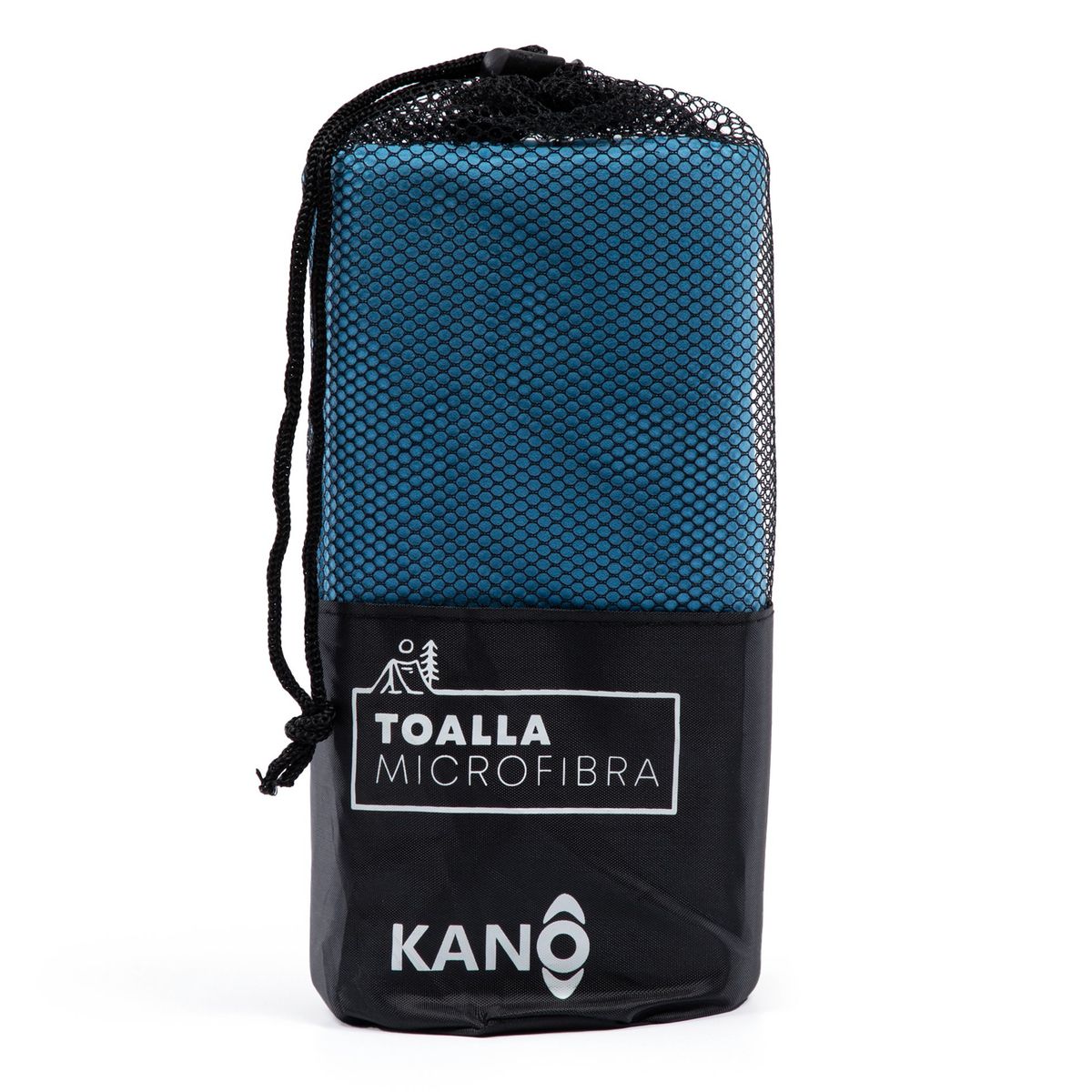 KANO - Toalla de Microfibra Azul Secado Rápido