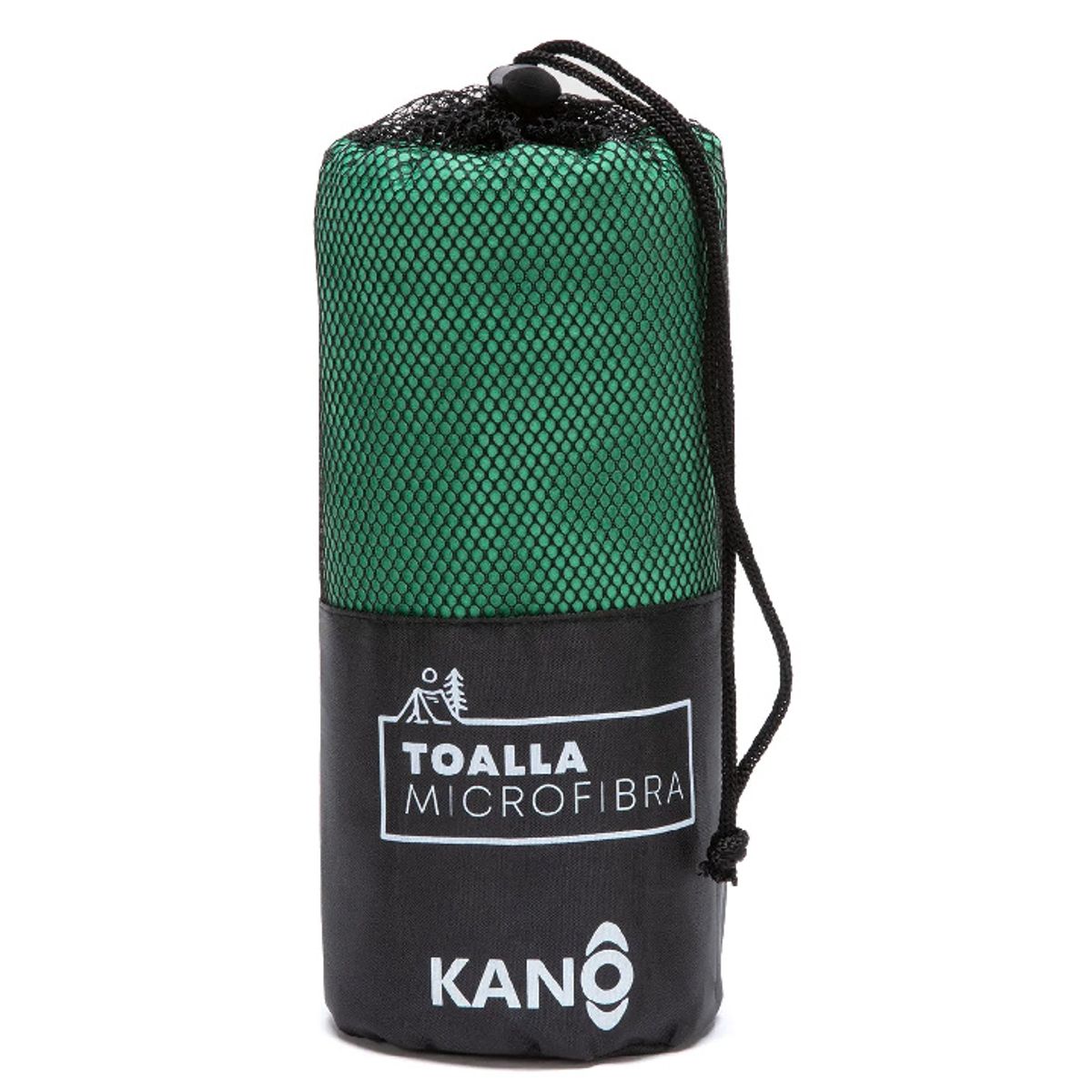 KANO - Toalla de Microfibra Verde Secado Rápido